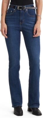 Women High Rise Bootcut Jeans